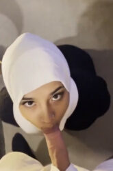 Jilbab Jasmine crot muka